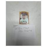 1971 Topps Willie Mays Baseball Card #49