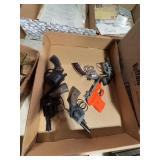 Vintage Metal Toy Cap Guns Lot