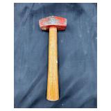 Double-Faced Engineerï¿½s Hammer with Wooden Handle