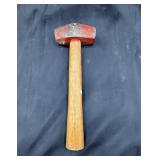 Double-Faced Sledge Hammer with Wooden Handle