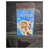 5 vinyl Sticker Pack (One piece)