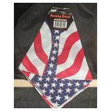 Bandanna 12 Red White & Blue 20.5 'X20.5'