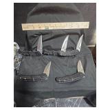 Black Defender Lock Blade with Plastic Handle