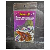 5 vinyl Sticker Pack (Dragon Ball Z)