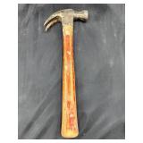 Vintage Claw Hammer with Wooden Handle