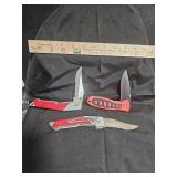 Mixed Defender Lock Blade with Plastic Handle