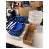 BUCKETS AND STORAGE CONTAINERS