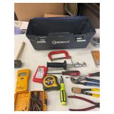 KOBALT TOOL BOX WITH ASSORTED TOOLS