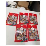 (5)- TOPPS CARDINALS BASEBALL CARDS BOOK