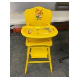 VINTAGE RAGGEDY ANN HIGH CHAIR