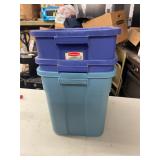 (3)- STORAGE TOTES