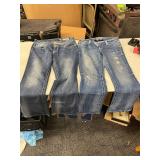 (2)- PAIRS OF MISS ME DENIM JEANS