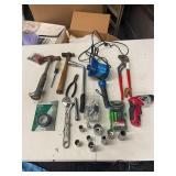 LARGE ASSORTMENT OF TOOLS