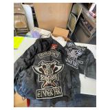 ASSORTED MOTORCYCLE RIDING CLOTHES