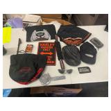 ASSORTED HARLEY DAVIDSON BRANDED MERCHANDISE