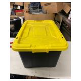 27 GAL STORAGE TOTE WITH LID