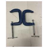 (2)- 4' IRWIN C CLAMPS