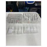 ASSORTED MAKEUP STORAGE CONTAINERS