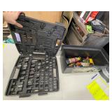 ASSORTED TOOLS WITH TOOL BOX