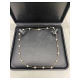 16' 14K YELLOW GOLD PEARL NECKLACE
