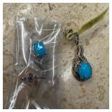 ARIZONA SLEEPING BEAUTY TURQUOISE EARRINGS