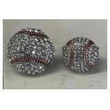 (2)- STRETCHABLE BASEBALL RINGS