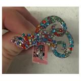 PEACOCK RING SIZE 7.5