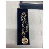CRYSTAL PEACE PENDANT BRACELET