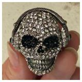STRETCHABLE SKULL RING