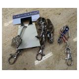 ASSORTED PURSE TABLE HOLDERS