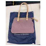 DOONEY AND BOURKE TOTE BAG WITH DUST BAG
