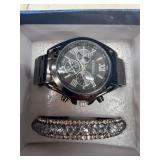 STRADA WATCH AND CUFF SET