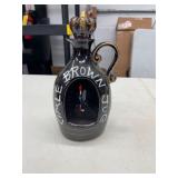 LITTLE BROWN JUG MUSICAL DECANTER