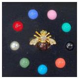 JOAN RIVERS INTERCHANGEABLE BEE PIN