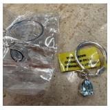 SKY BLUE TOPAZ EARRINGS