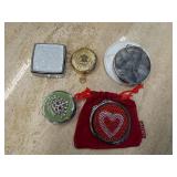 ASSORTED JEWELRY HOLDERS