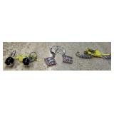 (3)- PAIRS OF EARRINGS