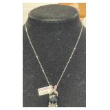 BLACK ONYX W/ 20' CHAIN