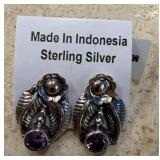 STERLING SILVER EARRINGS