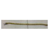 6.5' LAB CREATED YELLOW SAPPHIRE BRACELET