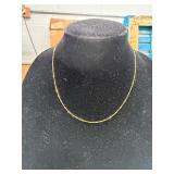 18' 14K YG OVERLAY STERLING CHAIN