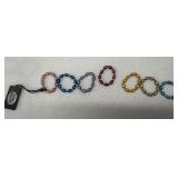 (7)- HONORA STERLING PEARL STRETCH RINGS