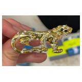 ADJUSTABLE LEOPARD RING