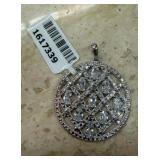 SIMULATED DIAMOND PENDANT