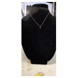 THAI BLACK SPINEL SIZE 6 RING & PENDANT NECKLACE