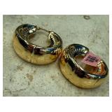 STAINLESS STEEL HOOP EARRINGS