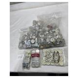 Large lot of tea, light candles