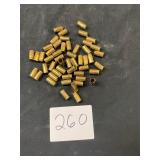 lot of empty 9MM Luger brass casings