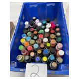 Lot of mixed acrylic paints