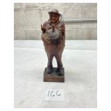 Franz Kreiger wooden statue Germany